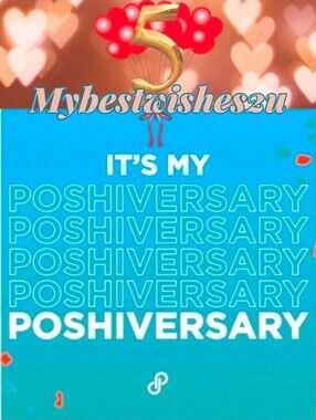 #ThePoshLife #Poshiversary
